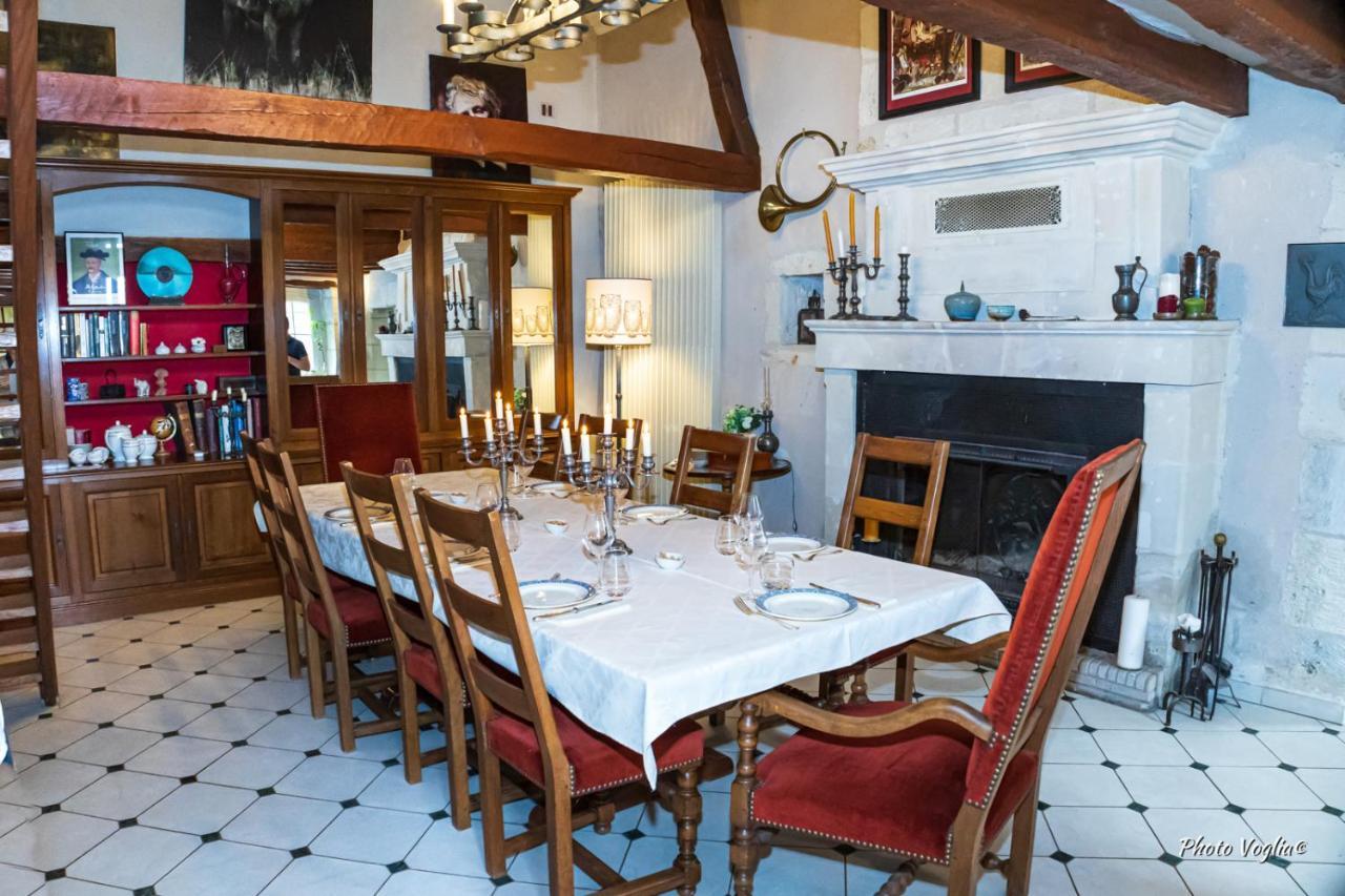 Domaine De La Juranvillerie, Gite Et Chambres D'Hotes Rigny-Ussé 외부 사진